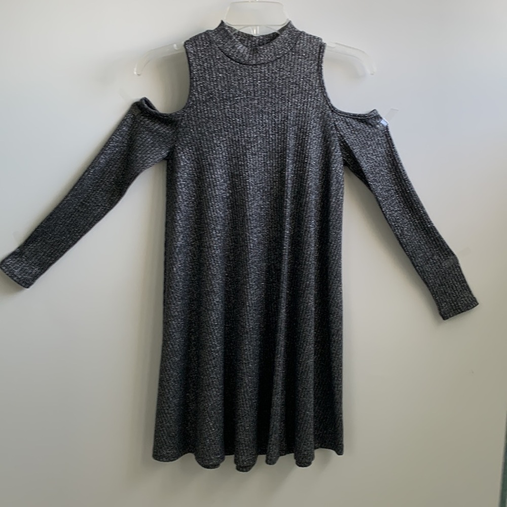 Cold Shoulder Swing Dress